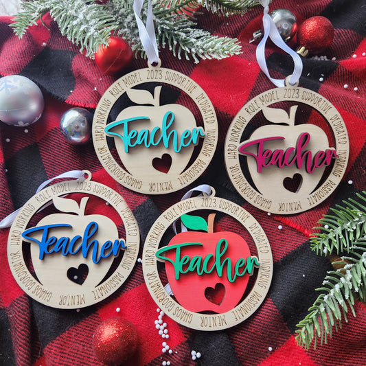 Teacher Gift Ornament