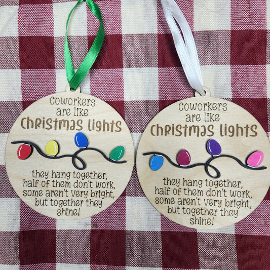 Funny Coworker Ornament