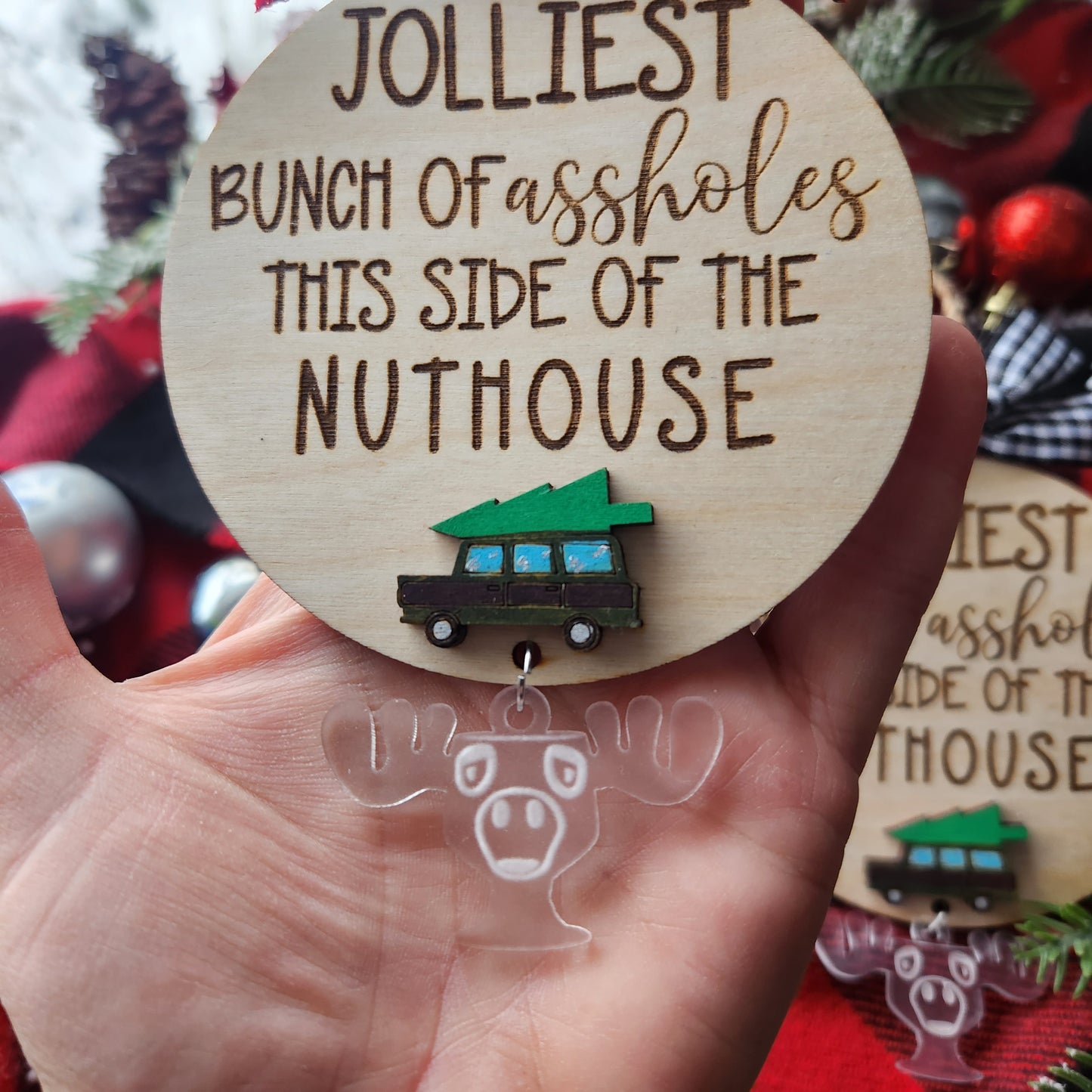 Jolliest Bunch of Assholes Ornament