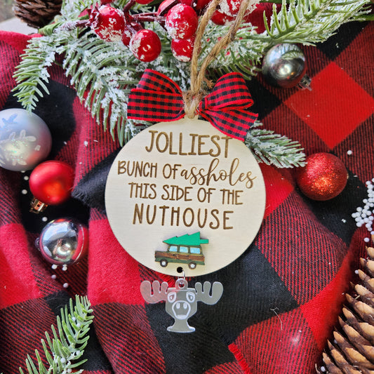 Jolliest Bunch of Assholes Ornament